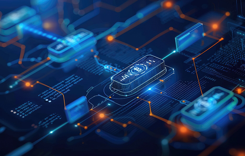 Illustration representing electronic prescription in finance sector
